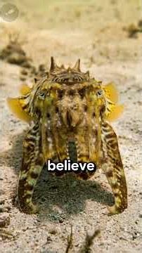 🦑 This Cuttlefish Has Toxic Flesh 😳 No Other Cuttlefish Does — And It Walks Everywhere