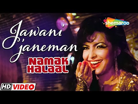 Jawani Janeman Haseen Dilruba | Namak Halal Movie Song |Asha Bhosle