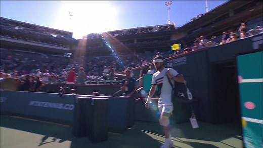 N. Basilashvili def. T. Fritz: Indian Wells SF