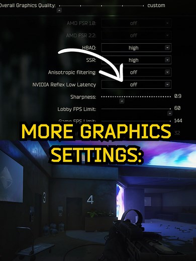 Tarkov GRAPHICS Settings for patch 0.14! #tarkov #tarkovtips #escapefromtarkov #fyp #fypシ #viral #gaming #tarkovclips #tarkovtok #tarkovsettings #pc #pcgaming #riloe