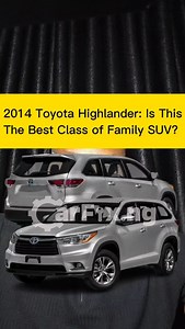 The 2014 Highlander is a larger bodied SUV built to play the role of a family SUV, Here are some of the things you know about that car #davido #wizkid #burnaboy #tiwasavage #cubanachiefpriest #speeddarlinton | CarFix Solutions