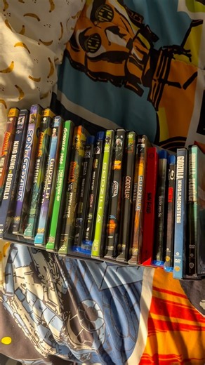 Godzilla DVD/Blu-Ray Collection || #dvds #godzilla #kaiju #monsterfilm #gojira