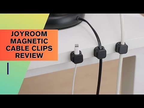 Joyroom Magnetic Cable Clips Review ✅Organize Your Cables with a Snap✅