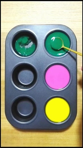 Chromatic Alchemy Mastering Yellow–Green–Pink Color Fusion for Luminous Harmony”#colors #satisfying