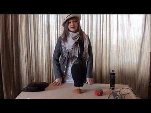 003: Как завивать и выпрямлять парики // Curling and straightening wigs