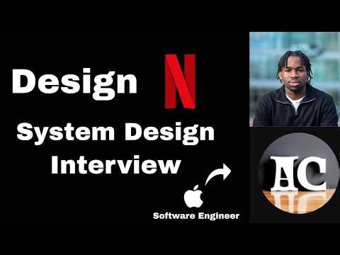 Design Netflix | Mock System Design Interview with Apple Software Engineer