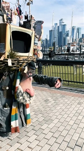 Taking these dogs for a stroll. #theheap #dogwalk #puppets #puppetry | Puppet Heap