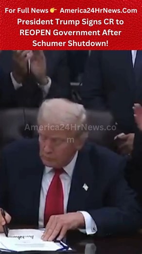 President Donald J. Trump has officially signed the Continuing...