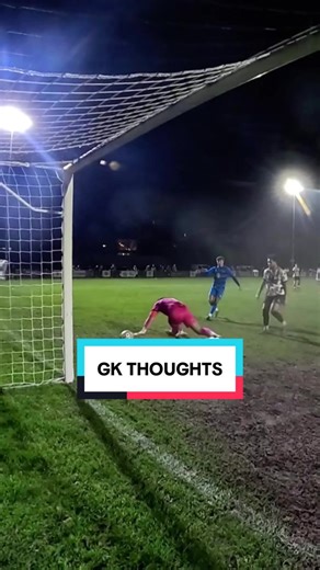 What goes through a GK’s head? 💭 Nasty one to process! @THE GKN #gk #goalkeeper #gopro #football #goalkeeping