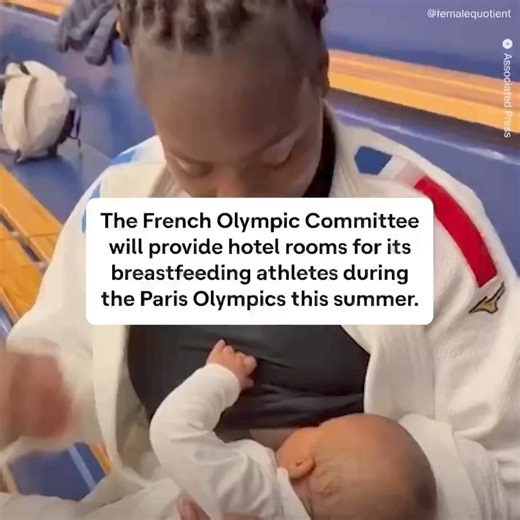 1.3M views · 24K reactions | Breastfeeding athletes are finally taken...