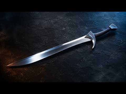 Blacksmith Makes an Orcrist-Inspired Sword (The Hobbit)