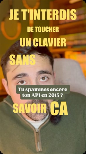 Wooden Koder on Instagram: "Tu spammes encore tes APIs en 2025 ? Arrête de vérifier toutes les 5 secondes s’il y a du nouveau ! Les Webhooks sont là pour ça 🔔 C’est comme ton détecteur de fumée : il surveille en continu et te PRÉVIENT automatiquement uniquement quand c’est nécessaire. Stripe, GitHub, Slack… tous les pros utilisent des webhooks. Économie de ressources, notifications en temps réel, automatisation totale. Interdit de toucher un clavier sans savoir ça ! Smash l’abonnement 🚀 #tech