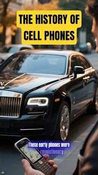 The history of the cell phone and how it works #cellphone #technology #aivideo