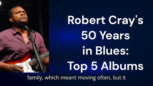 13K views · 676 reactions | If you prefer to read the article and want to listen to some sample songs from the albums check the link below. Robert Cray – 50 Years in Blues: Top 5 Albums https://ilovebluesguitar.com/robert-cray-50-years-in-blues-top-5-albums/ | I Love Blues Guitar | Facebook
