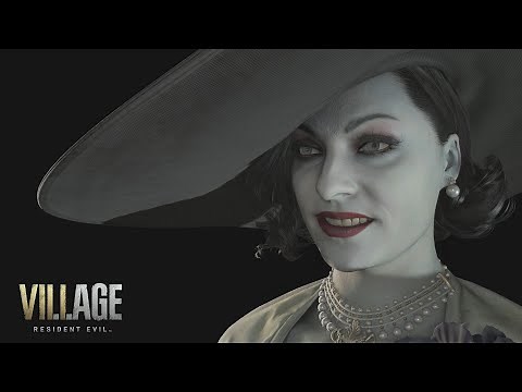 Lady Dimitrescu Facial Animations in Model Viewer - Resident Evil 8 Mod