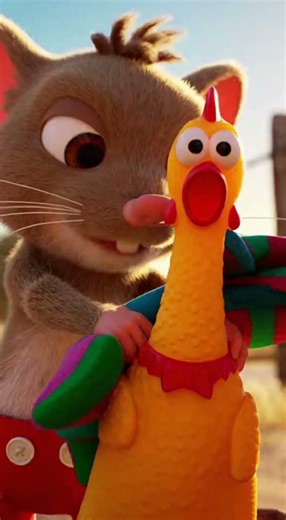 Funny Micky Mouse & comedy Mickey Mouse drags an enormous, battered