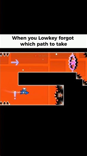 This rarely happens😭 #geometrydash #geometrydashmemes