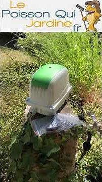 💨 Pompe à air silencieuse pour bassin – Membrane performante 🐟🌿