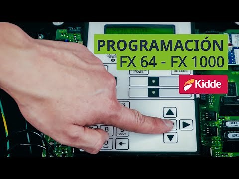 Programación Manual en Equipos Kidde FX Series 64 -1000