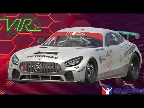 Close Racing Intensity - Mercedes AMG GT4 Battle at VIR