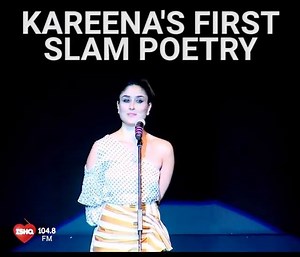 650K views · 8K reactions | #KareenaKapoorKhan's first slam poetry is everything a woman wanted to say! And more! with the launch of her new radio show #WhatWomenWant Writer credits: Parth Gadhavi, Shradha Singh, Indira Rangarajan | Ishq FM | Facebook