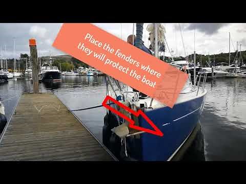 Boat Handling - Springing off using a Bow Spring