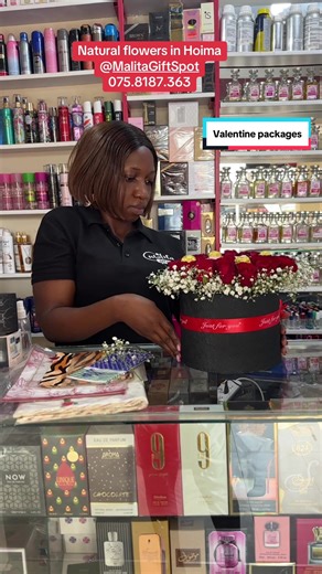 Natural flowers in Hoima@Malita Gift Spot feel free to pre order your valentine packages when it’s still early