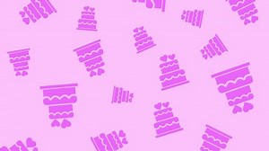 Animated Abstract Wedding Cakes Background 4k Stock Footage Video (100% Royalty-free) 1056932618 | Shutterstock