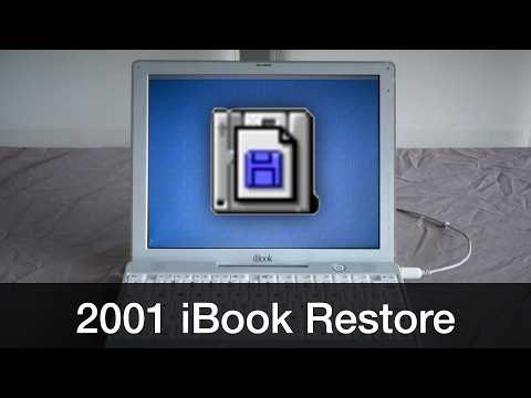 2001 Apple iBook: Restore + First Boot!