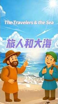 睡前故事：旅人和大海(The Travelers & the Sea) #睡前故事 #童話故事