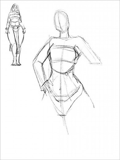 How to draw Chel - timelapsed