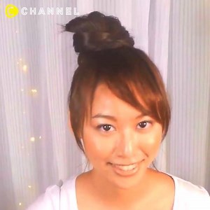 14K views · 185 reactions | How to make fake bangs with your own hair | C Channel | Facebook