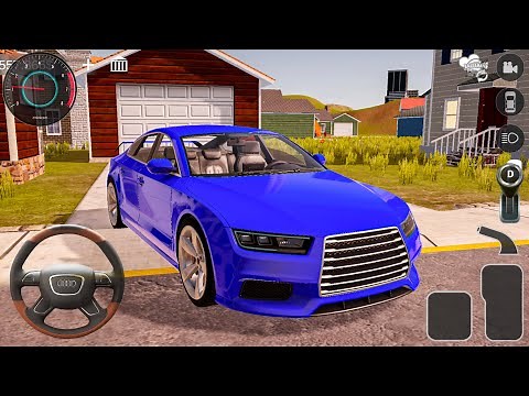 Audi Araba Sürüş Simülatör Oyunu - Burjuva 2024 Araba Oyunu #6 - Android GamePlay