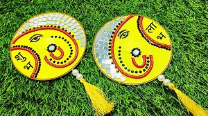 Simple Diwali crafts using recycled materials