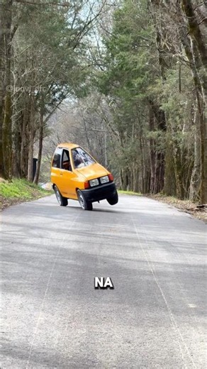The THINNEST Car in the WORLD!!! #cars #automobile #car