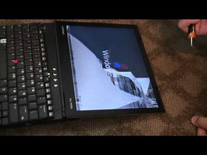 Destroying Compaq Evo Laptop