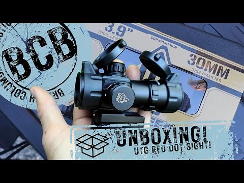 UTG CQB Red/Green Dot Unboxing.