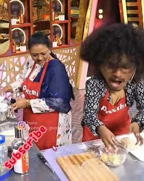 Cook with Comali S2|Pugal comedy shakila first time 😀|Cook with Compliments S2