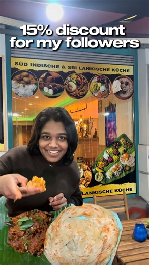 Gopz in germany | Food Vlogger on Instagram: "@curryleafbln Authentic South Indian & Sri Lankan Cuisine in Berlin! Starters: • Chicken Lollipop • Hot & Spicy Wings • Paripuri Main Course: • Kola Kappa Puttu with Varutharacha Chicken Curry • Fish Nirvana with Appam • Chicken Kothu Pothi • Chicken Kondattam with Malabar Parotta 📍 Gneisenaustraße 4, 10961 Berlin 🎓 Student Discount: 10% 👥 Followers: 15% Authentic flavors, bold spices, and real South Indian–Sri Lankan taste! South Indian food Berl