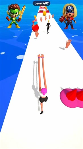 This Hand Stack Run Gets INSANE at the End 😱 Lvl'480 #viral#trending #games #gaming