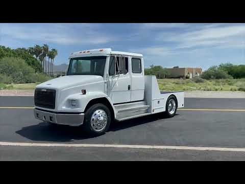 1999 FREIGHTLINER FL60 HAULER 62K MILES CUMMINS SPORT CHASSIS