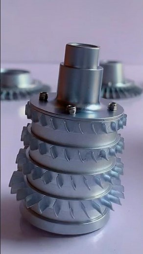 Making a Jet Engine axial compressor