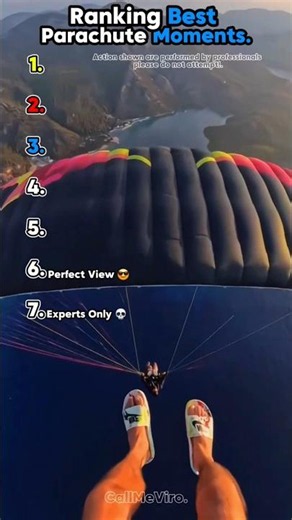 Ranking Best Parachute Moments.