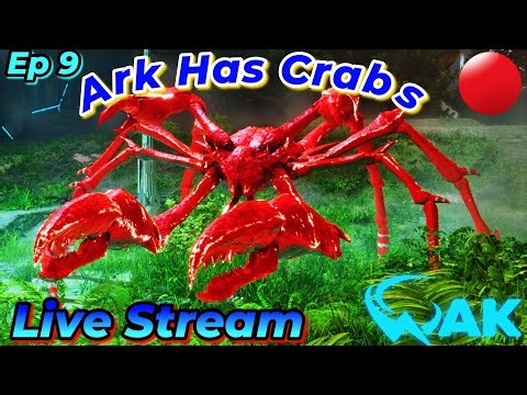 I'm Feeling Like Having Crab Taming Karkinos Live! | Ark Survival Ascended | Mods | Gameplay #ARK