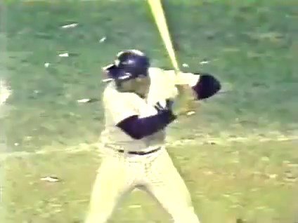 On this day in 1976, Chris Chambliss became a New York #Yankees hero by hitting a walk-off home run to secure the AL pennant at Yankee Stadium. The ensuing chaotic home run trot goes down in history, with Phil Rizzuto providing the classic call! 🏆⚾️ #ALCS #MLB | Pinstripes Nation