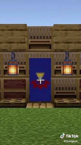 Hylian Shield Minecraft Banner Design