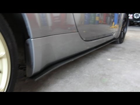 How To Install Side Skirts / Splitters DIY