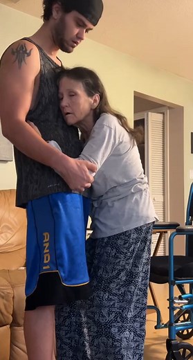 Mom has so much trust in me. Keep stranding strong girl. I will continue to help you improve every single day. I love you #dementiaawareness #dementia #love #caregiver #mom #son #family | Cory and mom