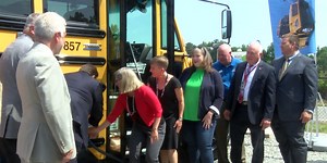 Chesterfield ‘plugs in’ new electric buses during ceremony