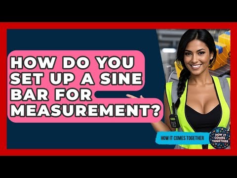 How Do You Set Up A Sine Bar For Measurement? - How It Comes Together